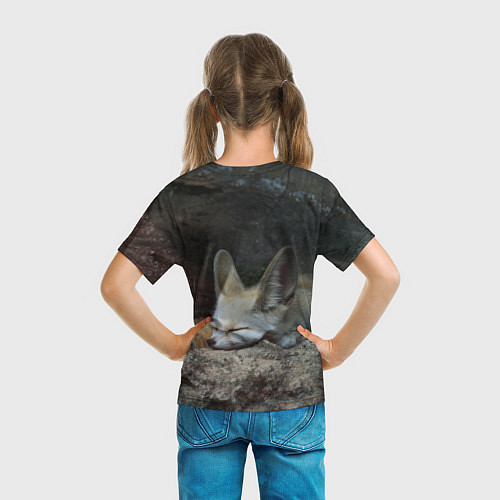 Детская футболка Фенек / 3D-принт – фото 6