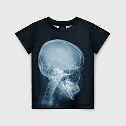 Футболка детская Рентген головы, цвет: 3D-принт