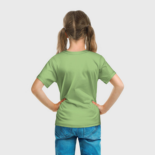 Детская футболка Женская рука держит цветы / 3D-принт – фото 6