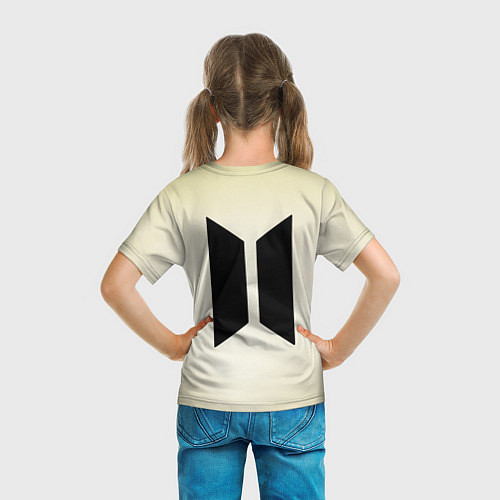 Детская футболка Люблю БТС / 3D-принт – фото 6