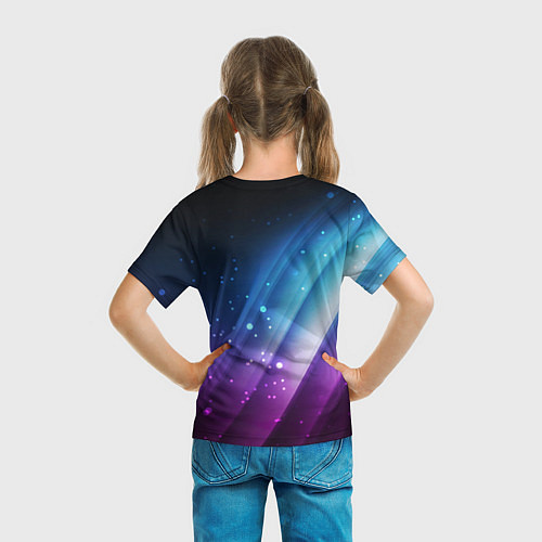 Детская футболка Бесконечность цвета / 3D-принт – фото 6