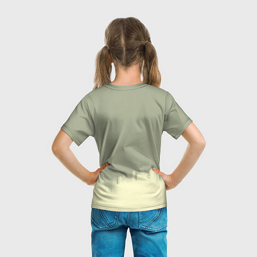 Детская футболка Милитари тигр / 3D-принт – фото 6