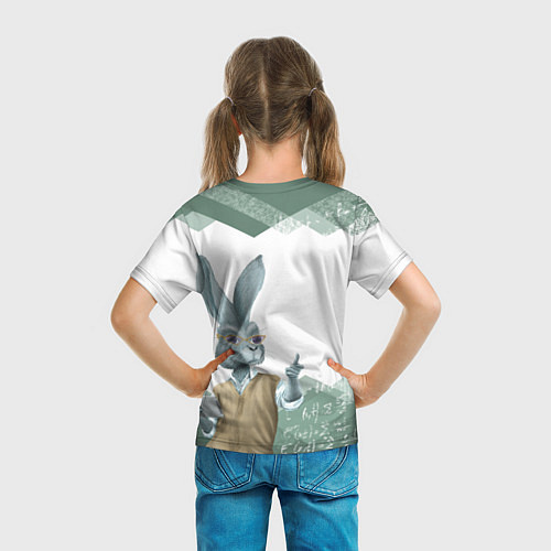 Детская футболка Препод в институте / 3D-принт – фото 6