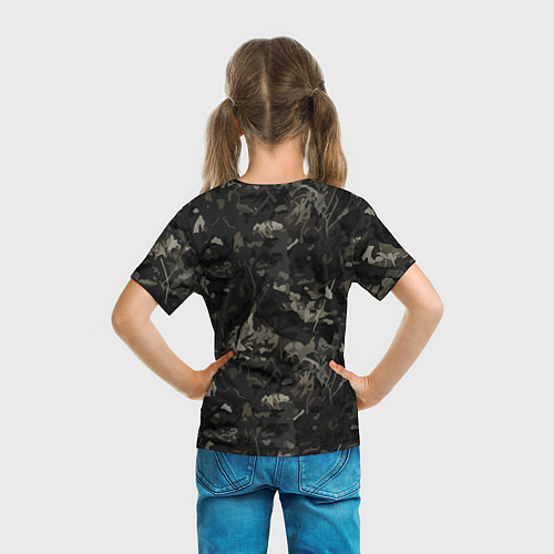 Детская футболка Вельш-корги-пемброк спецназ / 3D-принт – фото 6