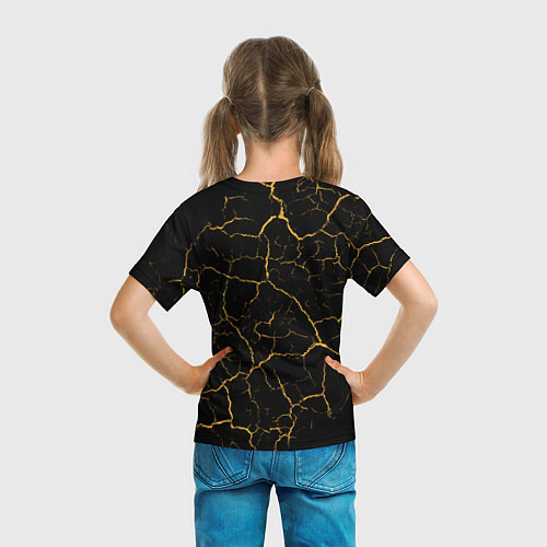 Детская футболка Тимур и зологой герб РФ / 3D-принт – фото 6