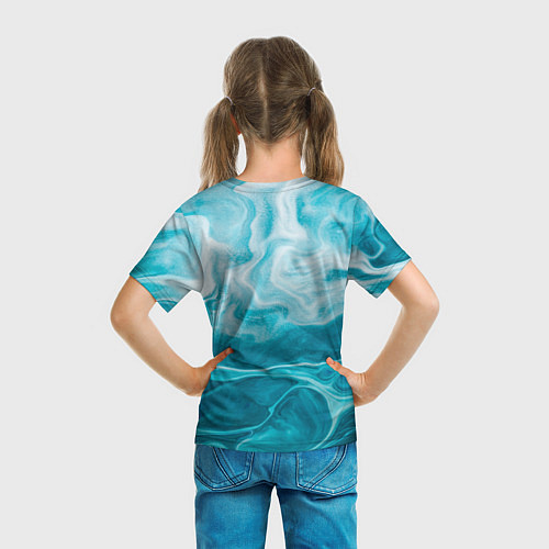 Детская футболка Морской бриз / 3D-принт – фото 6