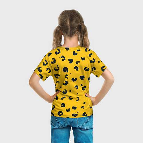 Детская футболка Леопардик / 3D-принт – фото 6