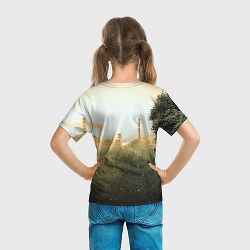 Детская футболка STALKER Одиночка утром на ЧАЭС / 3D-принт – фото 6