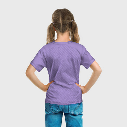 Детская футболка Аль Наср форма четвертая / 3D-принт – фото 6