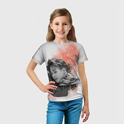 Футболка детская Чимин и его тень, цвет: 3D-принт — фото 2