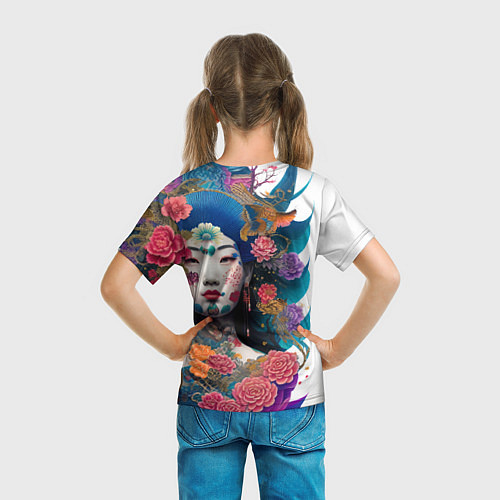 Детская футболка Japan style - tattoo - art / 3D-принт – фото 6