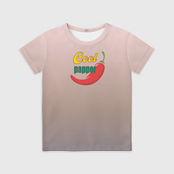 Футболка детская Cool papper, цвет: 3D-принт