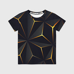 Футболка детская Hexagon Line Smart, цвет: 3D-принт
