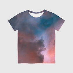 Футболка детская Сплетение двух космических сияний, цвет: 3D-принт