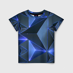 Футболка детская Triangle neon, цвет: 3D-принт