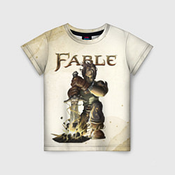 Футболка детская Fable, цвет: 3D-принт