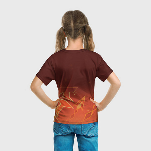 Детская футболка Dehya Genshin Impact / 3D-принт – фото 6