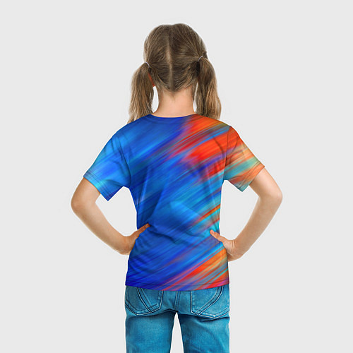 Детская футболка Сумасшедший / 3D-принт – фото 6