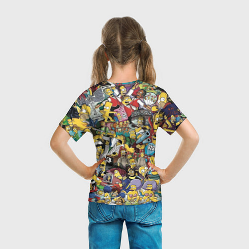 Детская футболка Simpsonhistory / 3D-принт – фото 6