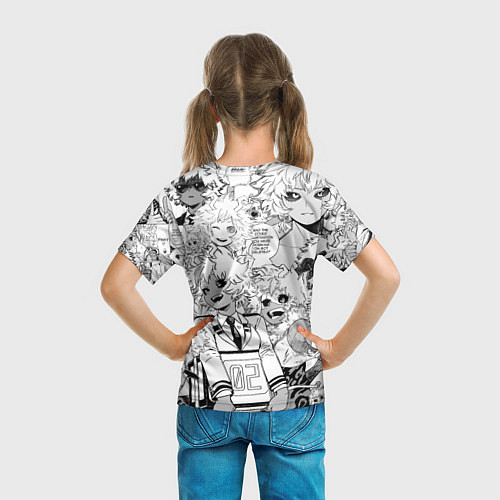 Детская футболка Мина Ашидо - Моя геройская академия / 3D-принт – фото 6