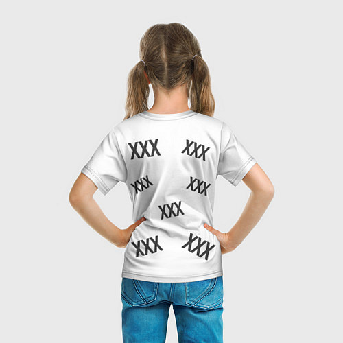 Детская футболка Разброс Иксов / 3D-принт – фото 6