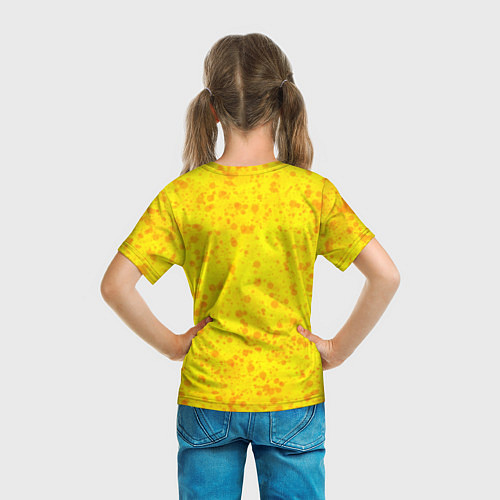 Детская футболка Поверхность солнца / 3D-принт – фото 6