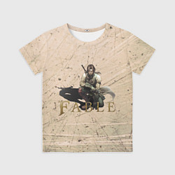 Футболка детская Fable II Герой Глушвилля, цвет: 3D-принт