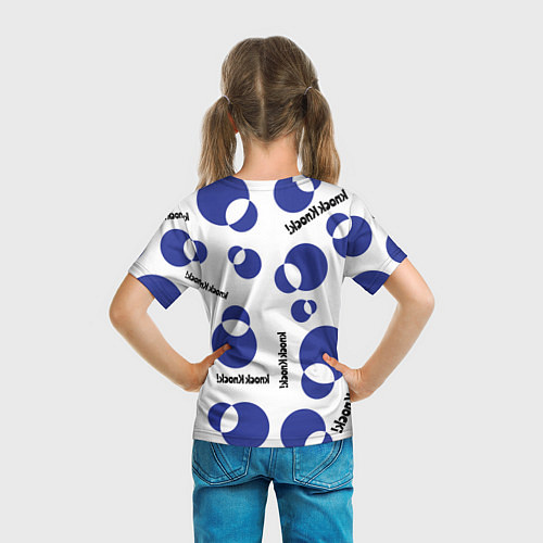 Детская футболка Геометрия фигуры / 3D-принт – фото 6