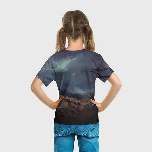 Детская футболка Граф Хомякула нейросеть / 3D-принт – фото 6
