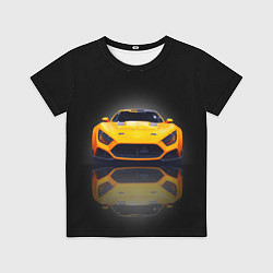Футболка детская Первый российский гиперкар Flanker F, цвет: 3D-принт