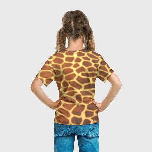 Детская футболка Жирафа / 3D-принт – фото 6