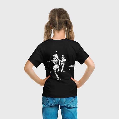 Детская футболка Dead by daylight - Талита Лира / 3D-принт – фото 6