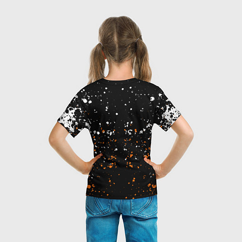 Детская футболка Астронавт в красках / 3D-принт – фото 6