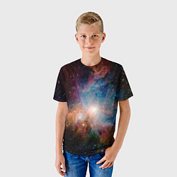 Футболка детская Безграничный космос, цвет: 3D-принт — фото 2