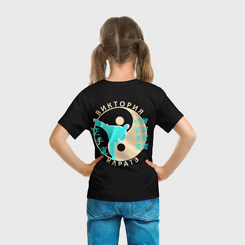 Детская футболка Виктория Карате некст / 3D-принт – фото 6