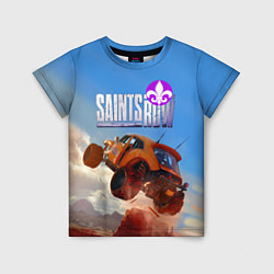 Футболка детская Saints Row - extreme driving - shooter, цвет: 3D-принт