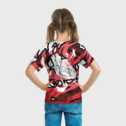 Детская футболка The Bloody Heart / 3D-принт – фото 6