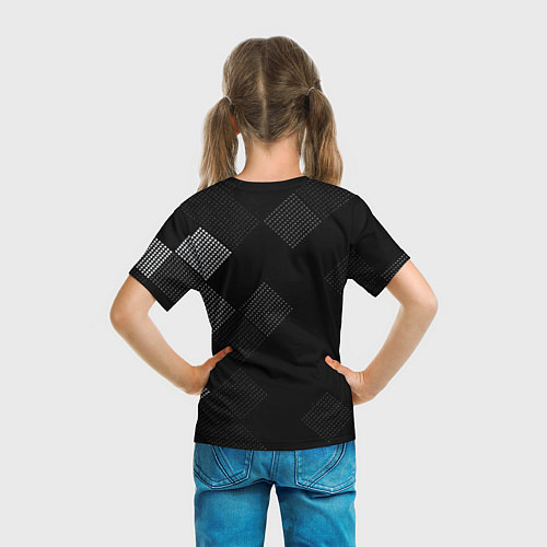 Детская футболка Векторная сетка / 3D-принт – фото 6