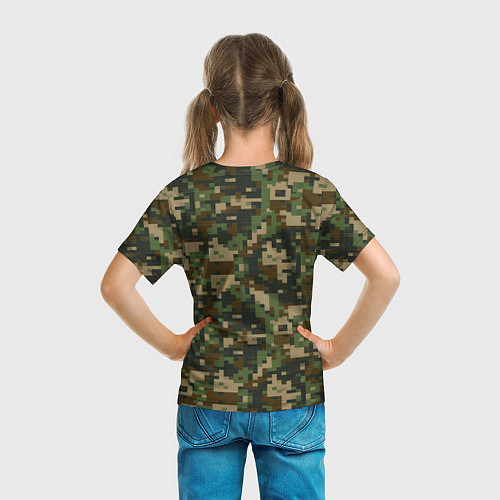 Детская футболка Граница на замке День пограничника Overprint / 3D-принт – фото 6