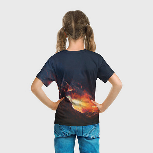 Детская футболка Взрыв галактики / 3D-принт – фото 6