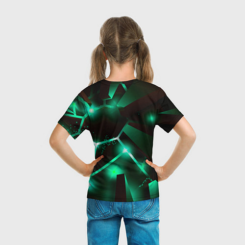 Детская футболка Valorant разлом плит / 3D-принт – фото 6