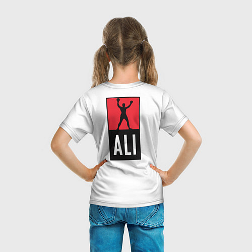 Детская футболка Cassius Clay / 3D-принт – фото 6