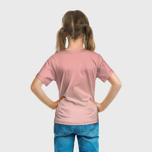 Детская футболка Pisa Isometric / 3D-принт – фото 6