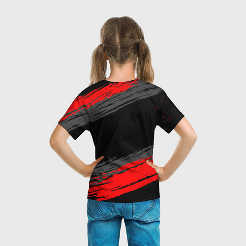 Детская футболка Heroic black / 3D-принт – фото 6