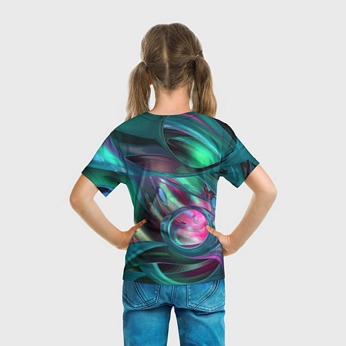 Детская футболка Кровожадный мишутка-вуду / 3D-принт – фото 6