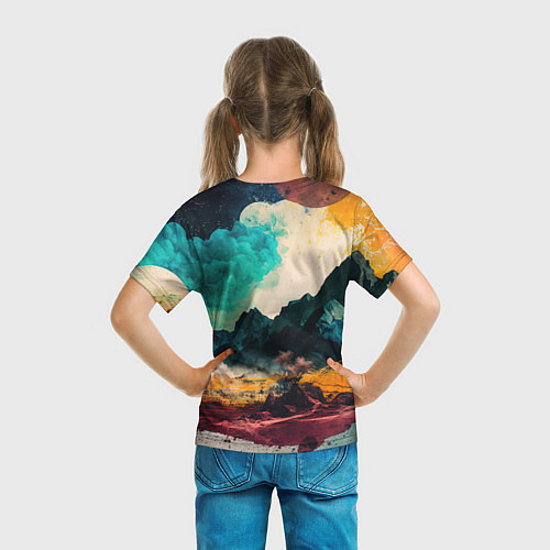 Детская футболка Загадочное измерение / 3D-принт – фото 6