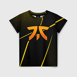 Футболка детская Fnatic - csgo - gold edition, цвет: 3D-принт