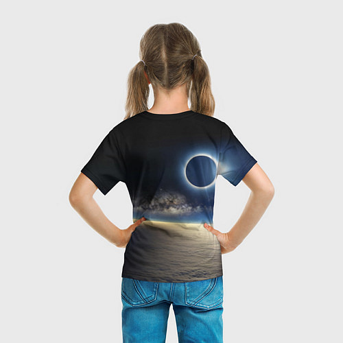 Детская футболка Capy astronaut - Nasa - neural network / 3D-принт – фото 6