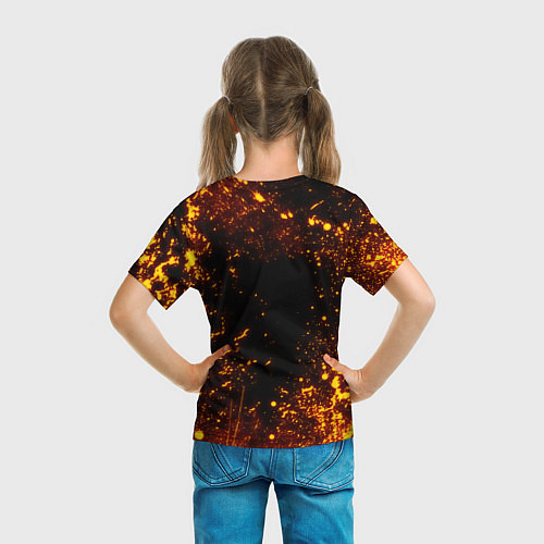 Детская футболка Fire CS2 / 3D-принт – фото 6