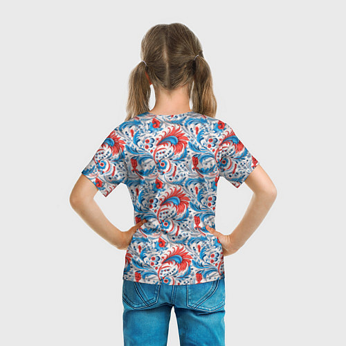 Детская футболка Russia pattern / 3D-принт – фото 6